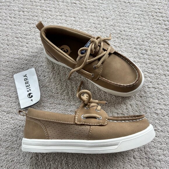 Sperry tan boat shoe loafers - Picture 1 of 3